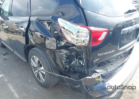 2017 Nissan Pathfinder Sl из США, поврежденный, VIN 5N1DR2MN3HC911387